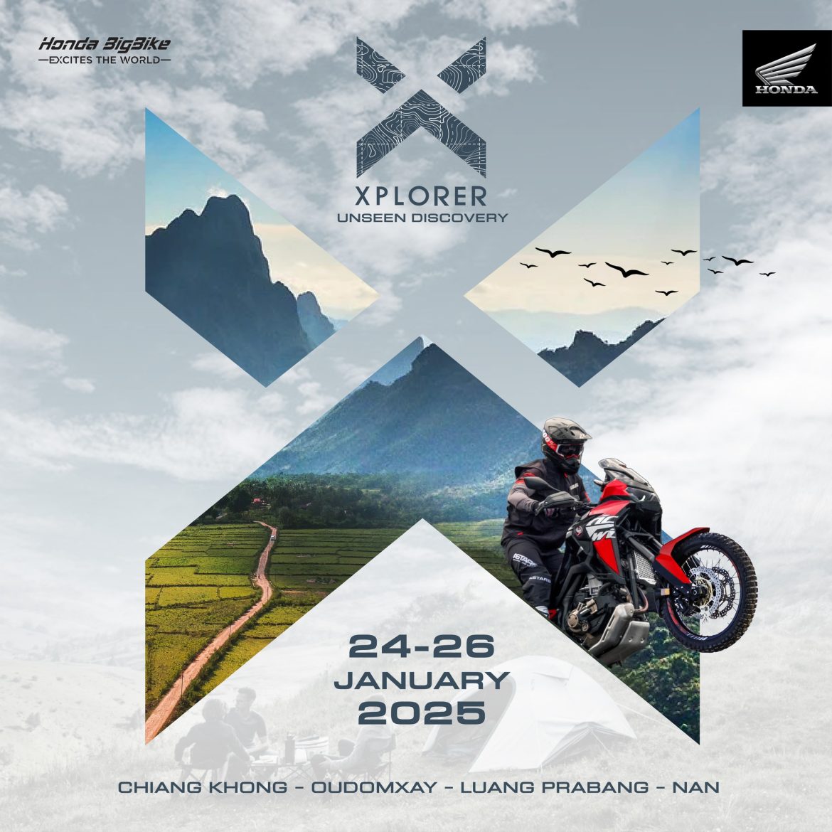 TH Honda XVENTURE Beyond the frontier Recruit