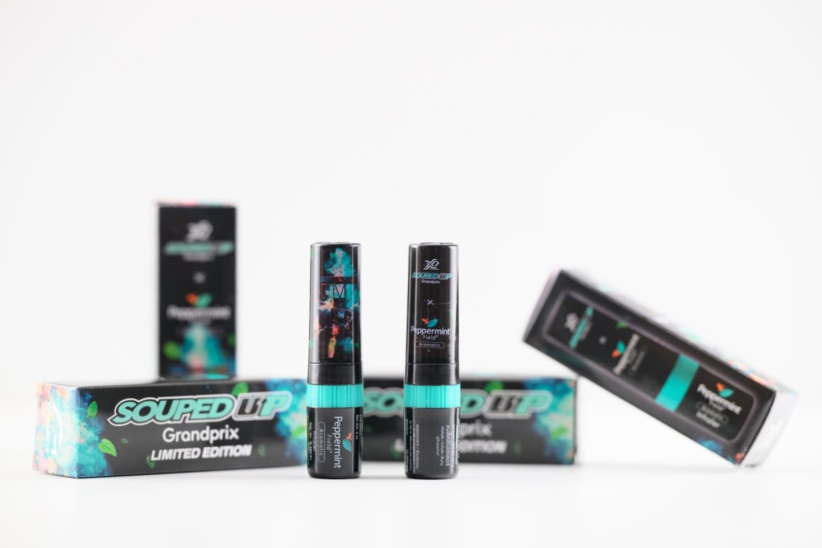 ยาดม SOUPED UP PEPPERMINT FIELD BLACK INHALER ลิมิเต็ด เอดิชั่น