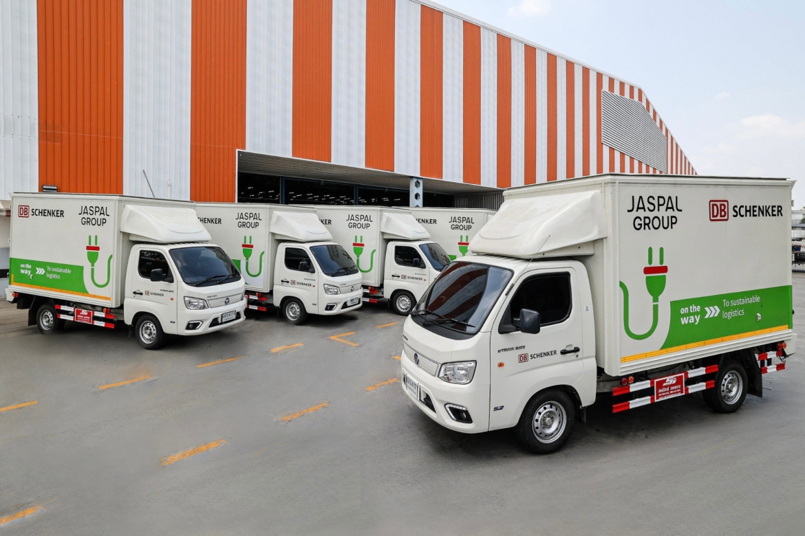 3 – งานรถบรรทุกไฟฟ้า (EV Truck) ของ ยัสปาล กรุ๊ป